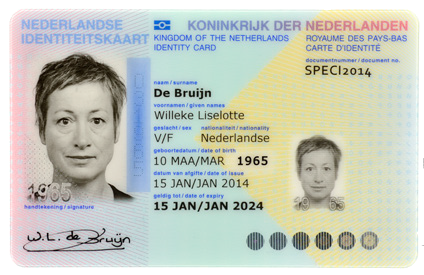 Nederlandse ID kaart