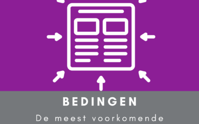 Meest voorkomende bedingen in een arbeidsovereenkomst